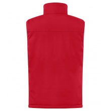 Clique Softshellweste Padded Vest (clean geschnittene, gepolsterte Softshell-Weste) rot Herren
